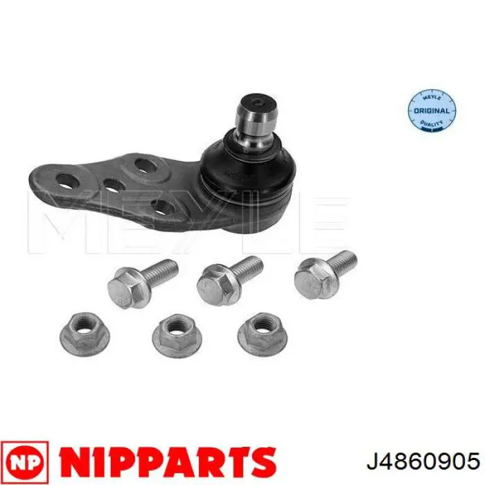 Шаровая опора, нижняя Nipparts J4860905 цена, от 9.20 USD