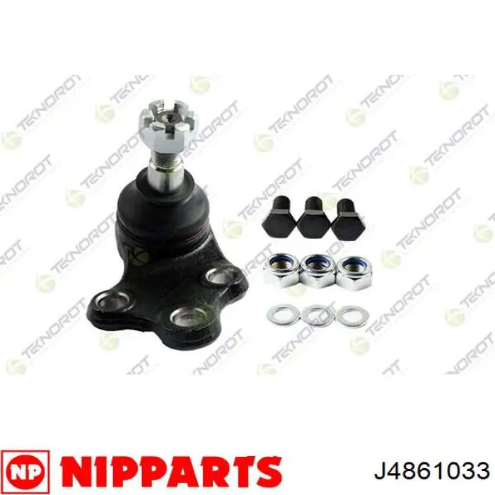 Нижняя левая шаровая опора Nipparts J4861033 цена, от 16.47 USD