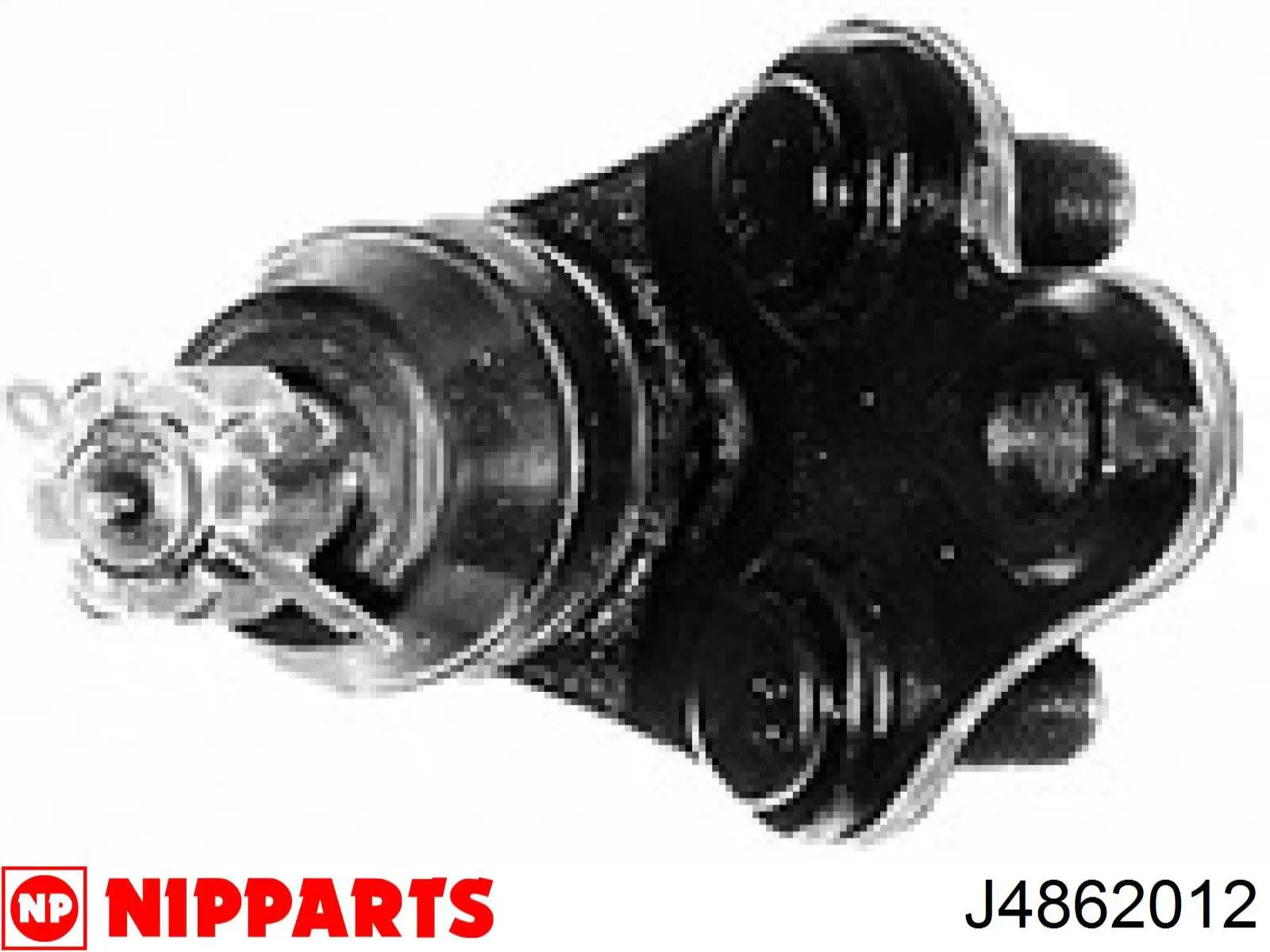 Rótula de suspensión inferior izquierda J4862012 Nipparts