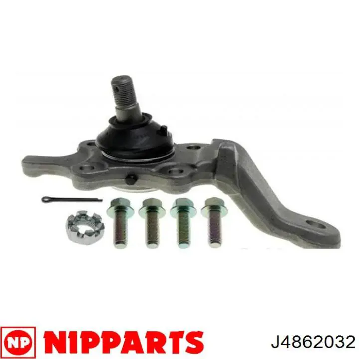 Нижняя левая шаровая опора J4862032 Nipparts