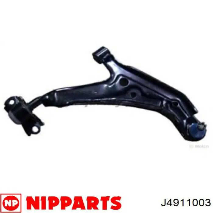 Купить J4911003 Nipparts Нижний правый рычаг передней подвески