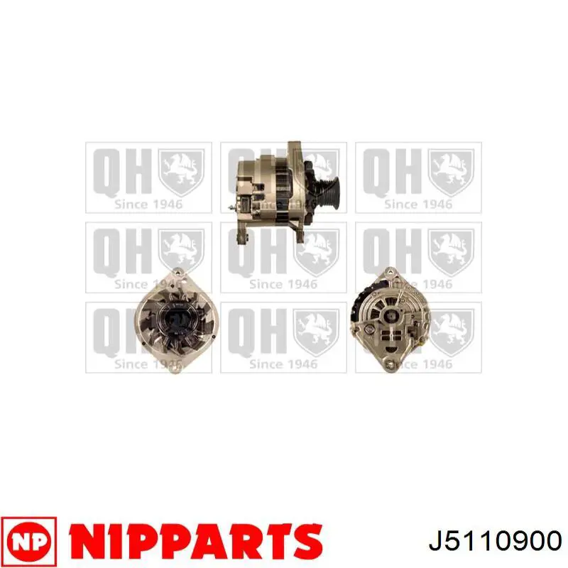 Alternador J5110900 Nipparts