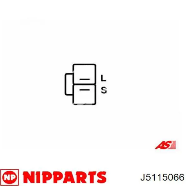 Генератор J5115066 Nipparts