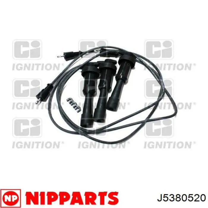 Juego de cables de encendido J5380520 Nipparts