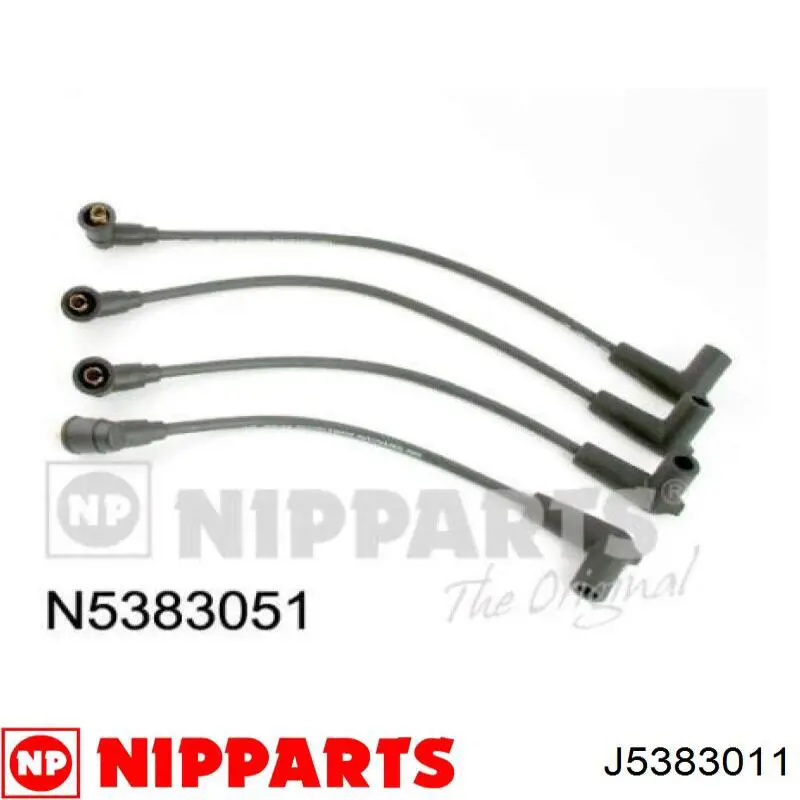 Juego de cables de encendido J5383011 Nipparts