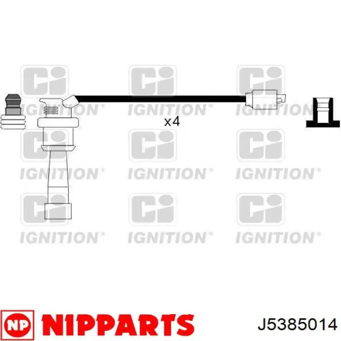 J5385014 Nipparts высоковольтные провода
