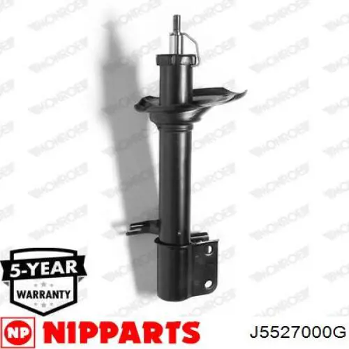 Amortiguador trasero izquierdo J5527000G Nipparts