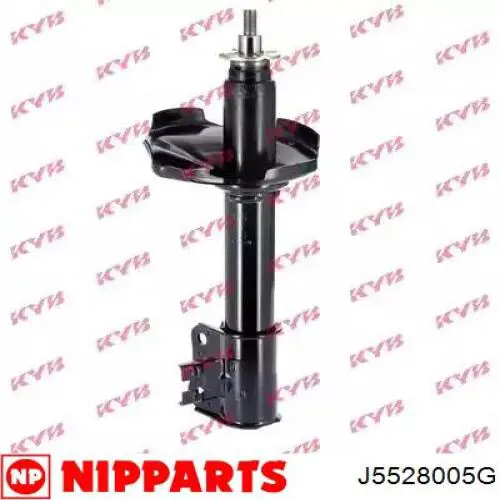 Amortiguador trasero izquierdo J5528005G Nipparts