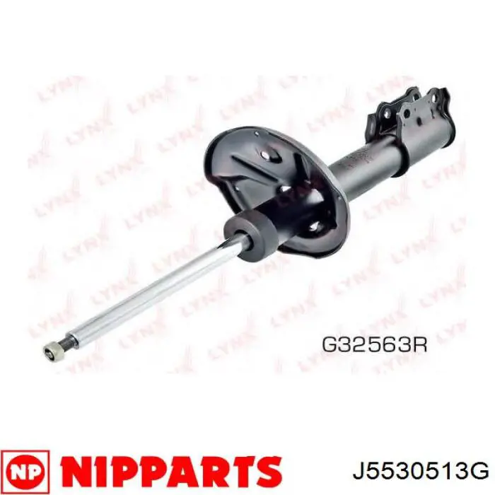 Amortiguador trasero derecho J5530513G Nipparts