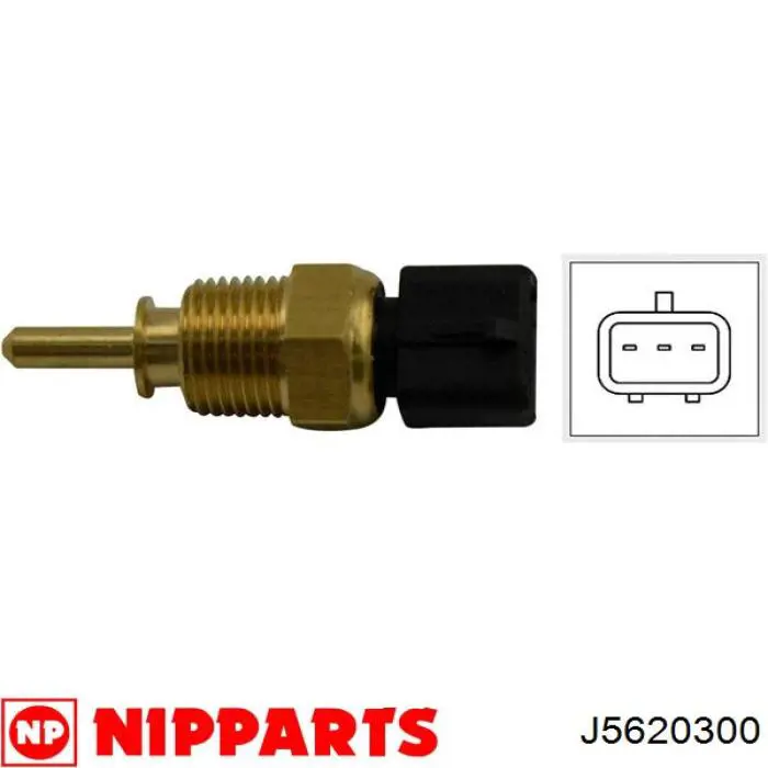 Датчик температуры жидкости Nipparts J5620300