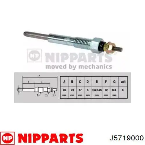  J5719000 Nipparts