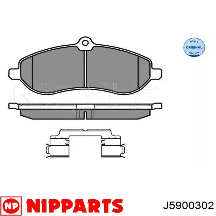 Датчик антиблокировочной системы торможения Nipparts J5900302 цена, от 18.81 USD