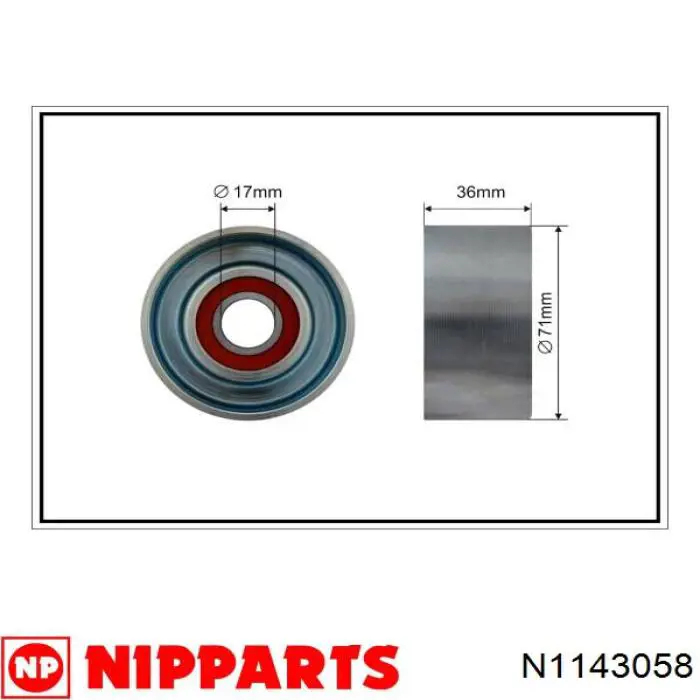 331316171281 Magneti Marelli Ролик натяжителя ремня агрегатов
