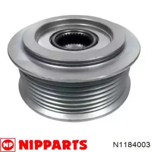 N1184003 Nipparts Обгонная муфта генератора