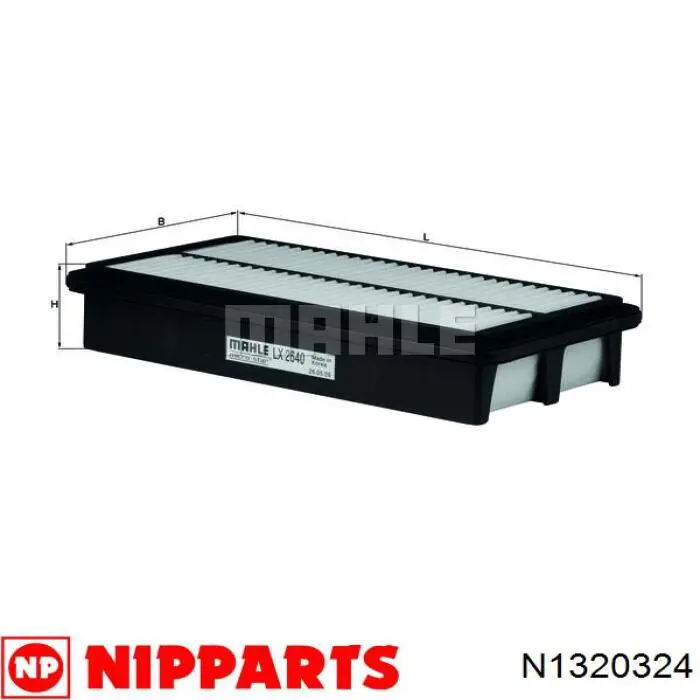 Filtro de aire N1320324 Nipparts