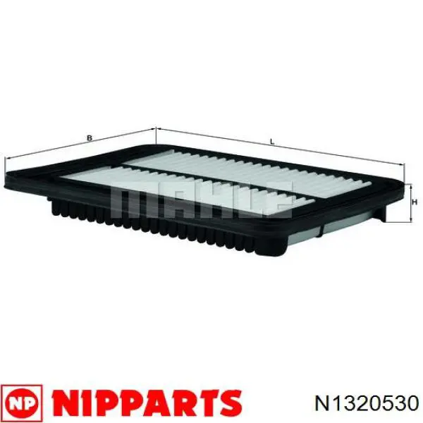 Filtro de aire N1320530 Nipparts