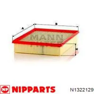 Filtro de aire N1322129 Nipparts