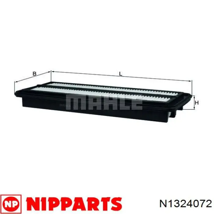 Элемент воздушного фильтра Nipparts N1324072 цена, от 10.45 USD