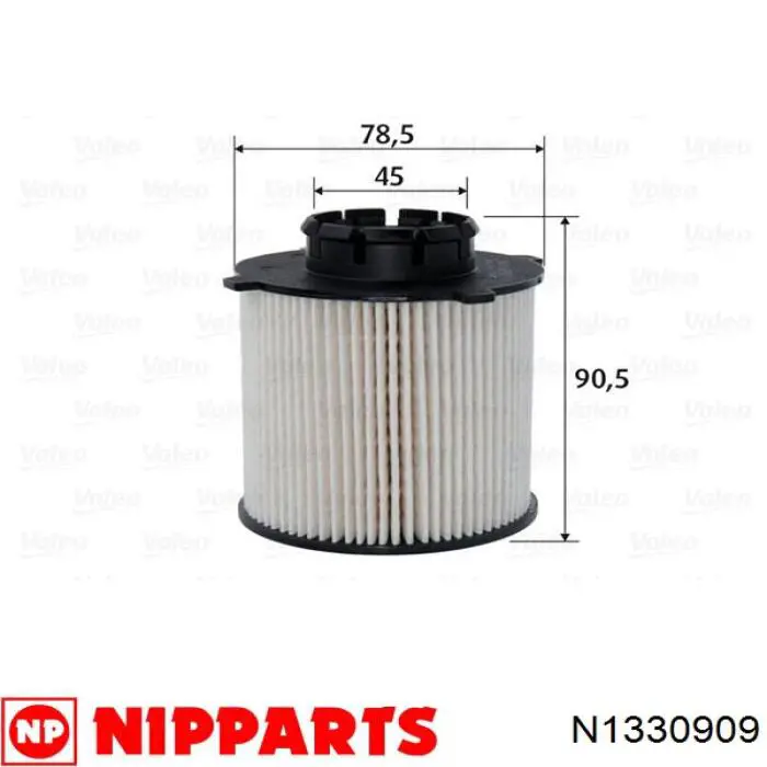 Фильтр тонкой очистки топлива Nipparts N1330909 цена, от 11.48 USD