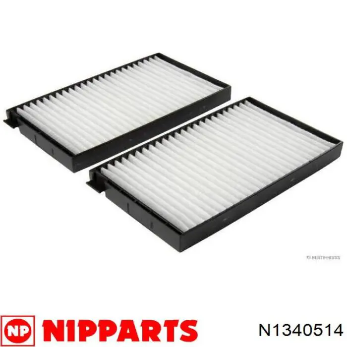 Фильтр воздушный отопителя Nipparts N1340514 цена, от 7.49 USD