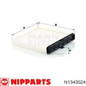 Купить N1343024 Nipparts Фильтр салона угольный