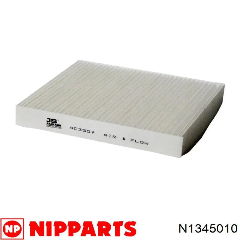Купить N1345010 Nipparts Фильтр салона угольный