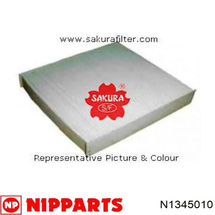 Фильтр салона N1345010 Nipparts