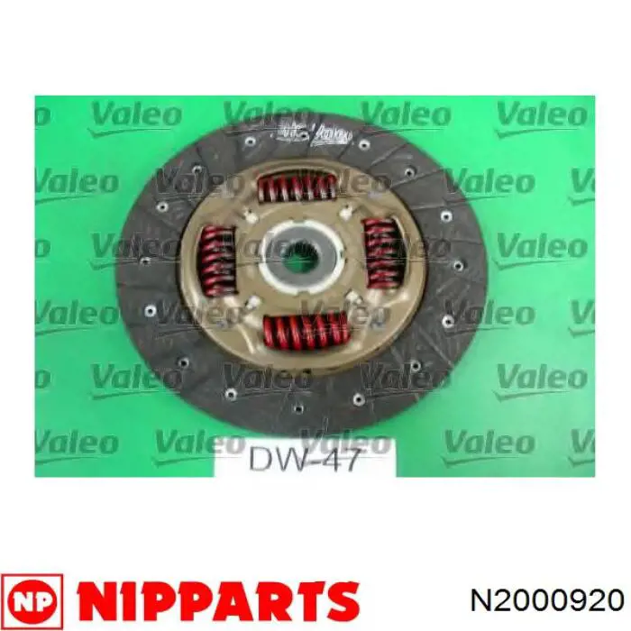 Комплект сцепления (3 части) Nipparts N2000920 цена, от 66.11 USD