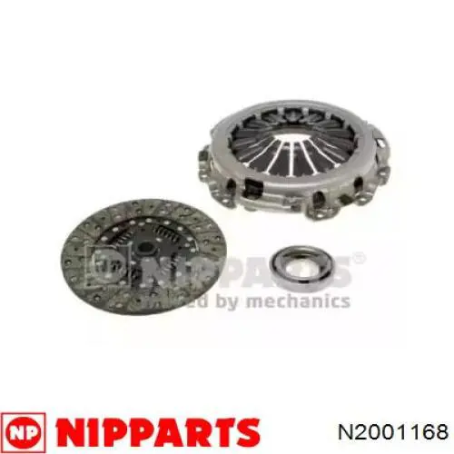 N2001168 Nipparts kit de embraiagem (3 peças)