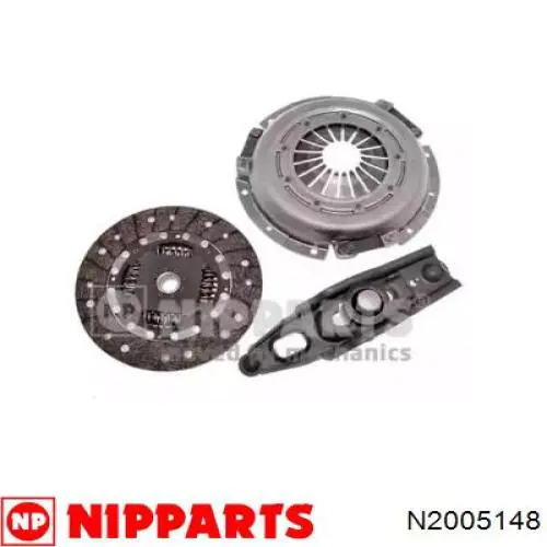 N2005148 Nipparts kit de embraiagem (3 peças)