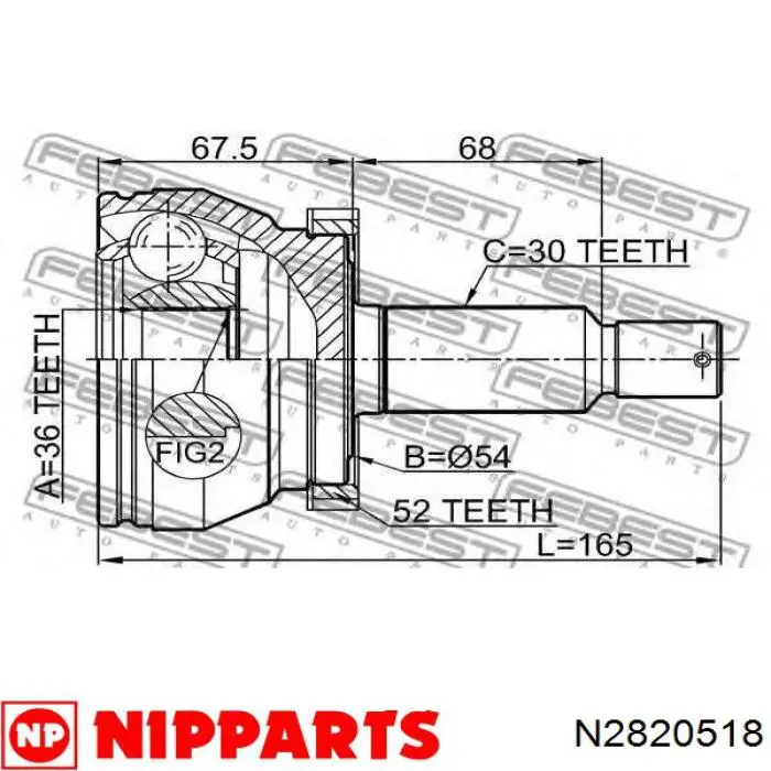 N2820518 Nipparts