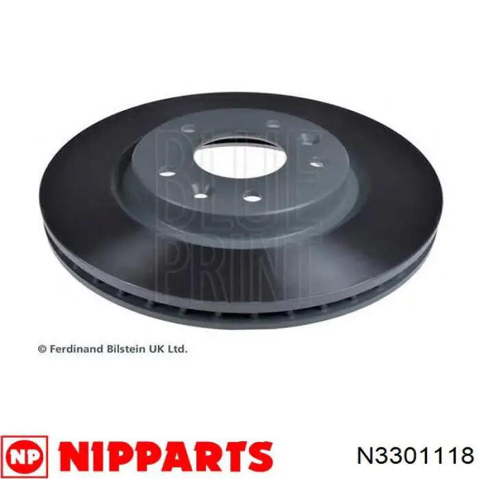 Купить N3301118 Nipparts Ротор тормозной