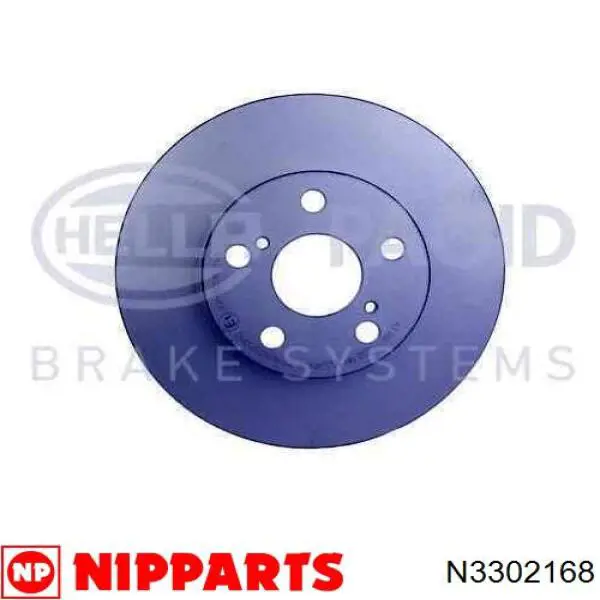 Передний тормозной диск Nipparts N3302168