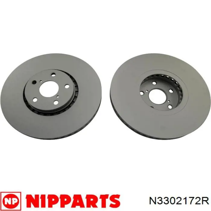 Передние тормозные диски N3302172R Nipparts