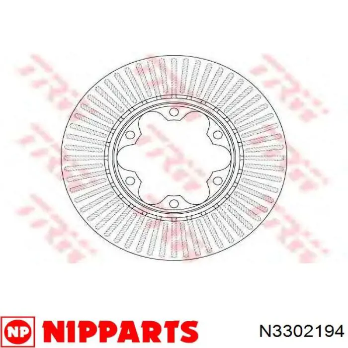 Передний тормозной диск Toyota 4351226190