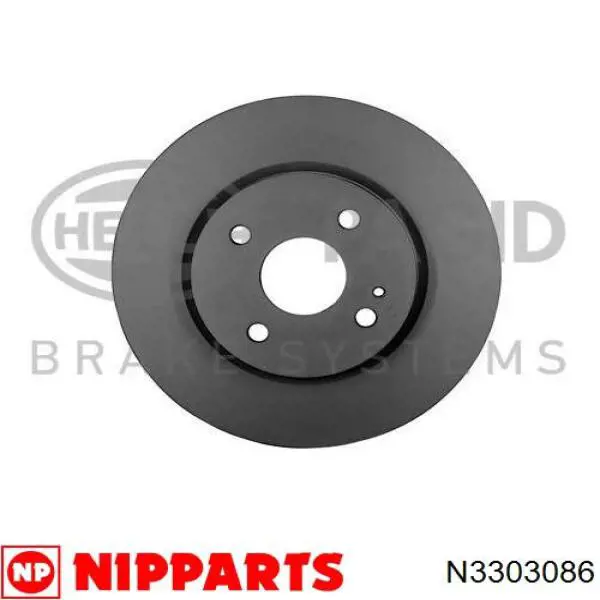 Передний тормозной диск Nipparts N3303086