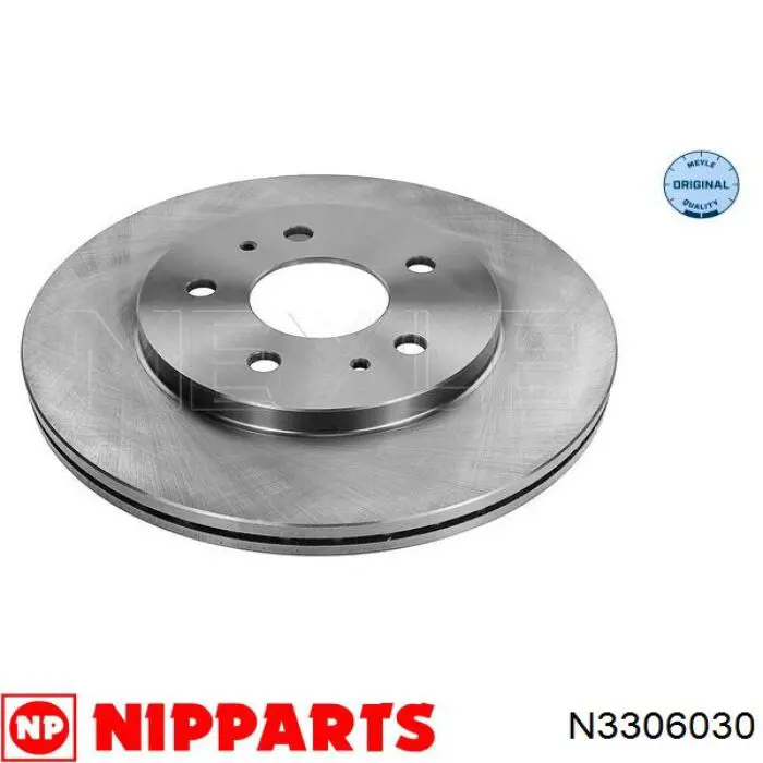 N3306030 Nipparts диск тормозной передний