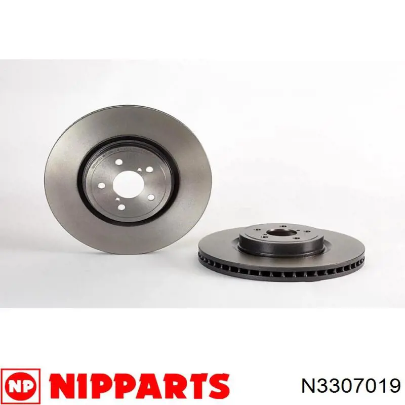 Тормоз дисковый передний Nipparts N3307019 цена, от 74.64 USD