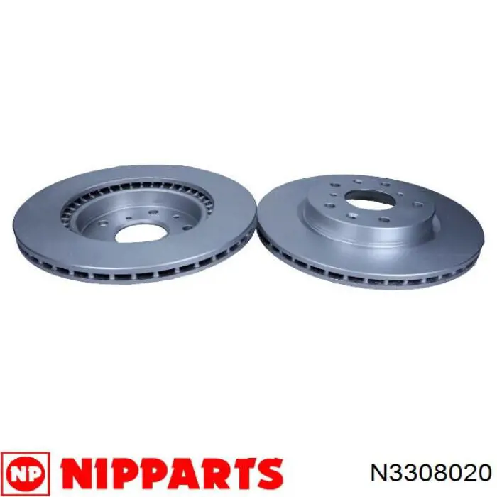 Передние тормозные диски N3308020 Nipparts
