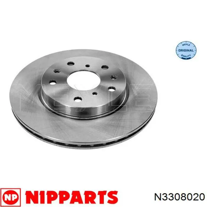 Передний тормозной диск Nipparts N3308020