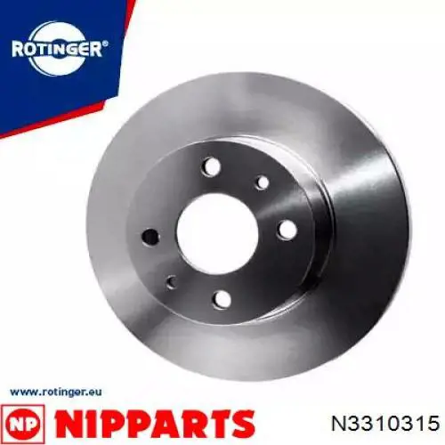 Задний дисковый тормоз Nipparts N3310315