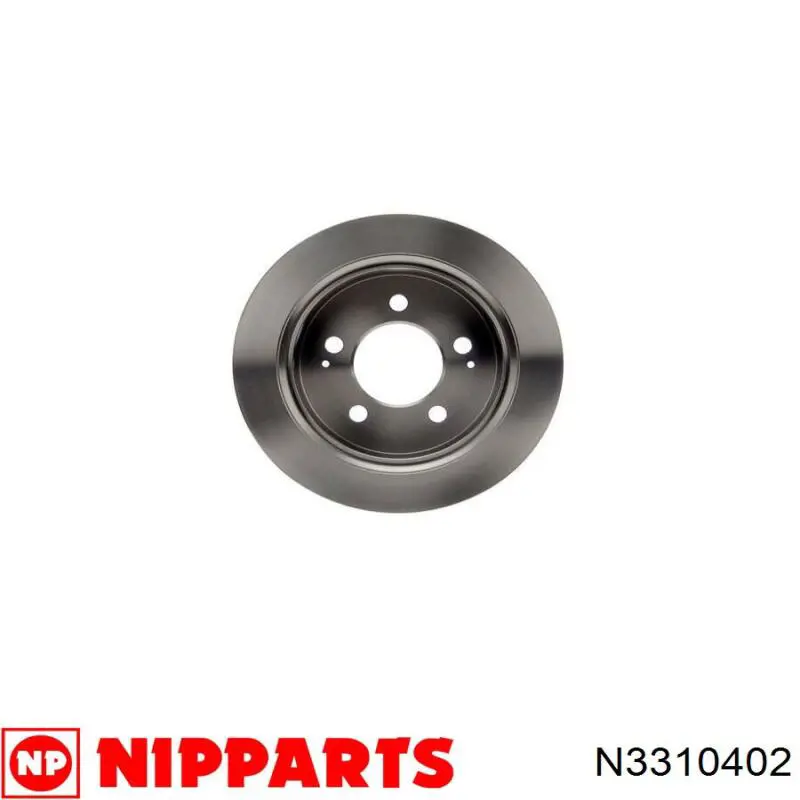 Disco do freio traseiro Nipparts N3310402 preço, a partir de 82,93 USD