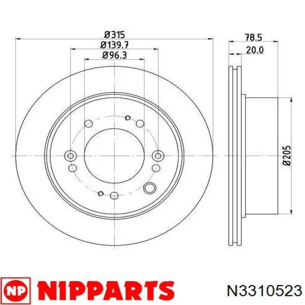 Тормозные диски 192372 Maxgear