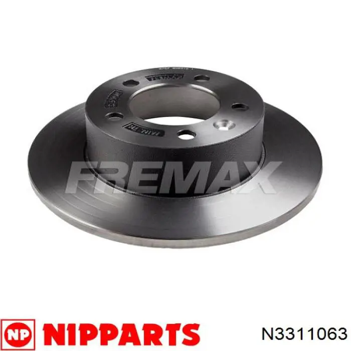Задний дисковый тормоз Nipparts N3311063