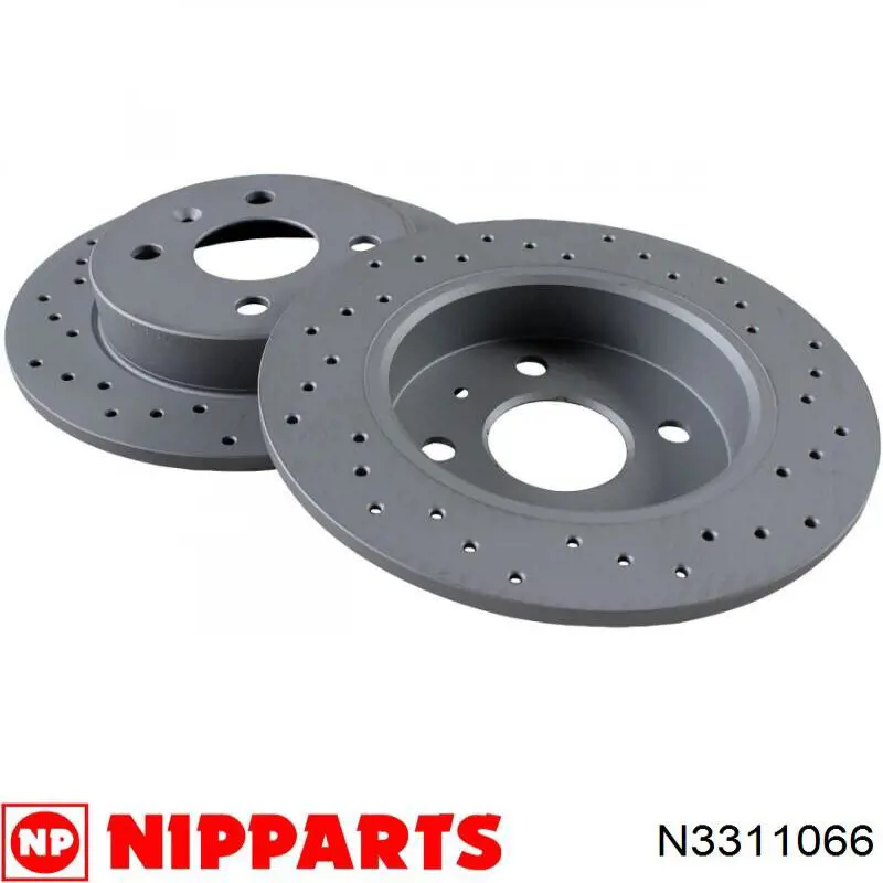 Задний дисковый тормоз Nipparts N3311066