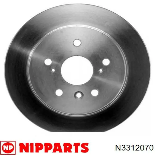 Задний дисковый тормоз Nipparts N3312070