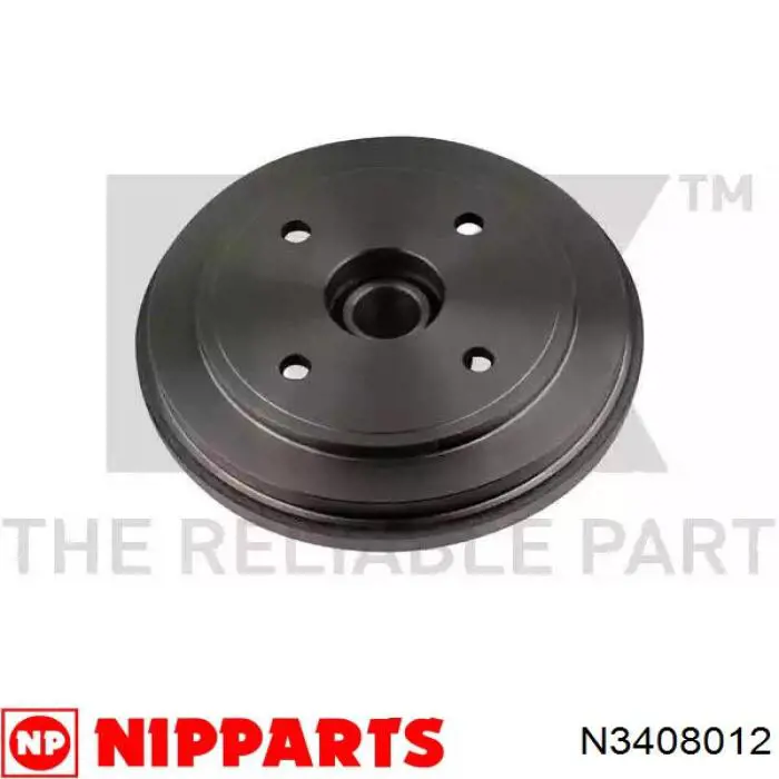 Барабан тормозной задний Nipparts N3408012 цена, от 27.03 USD