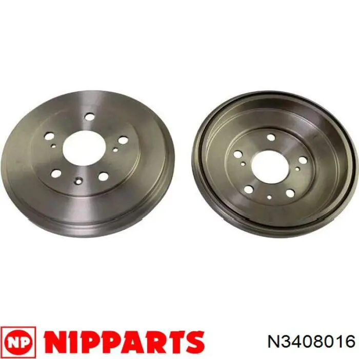 Барабан тормозной задний Nipparts N3408016 цена, от 36.34 USD