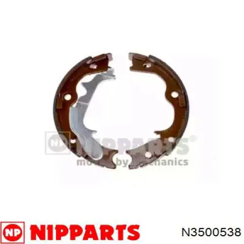 N3500538 Nipparts колодки ручника (стояночного тормоза)