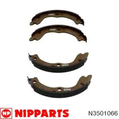 Купить N3501066 Nipparts Колодки ручника/стояночного тормоза